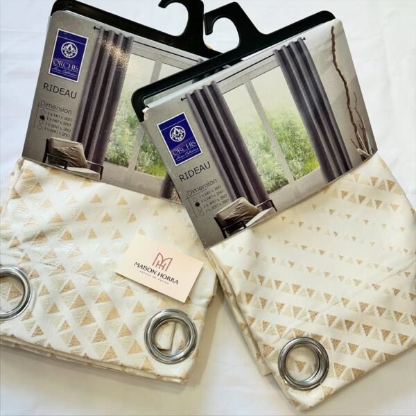 Panneaux jacquard satiné