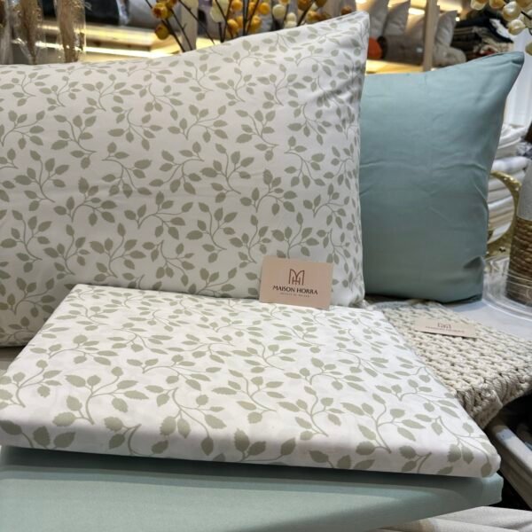 Parure de draps de lit 02 places en polycoton